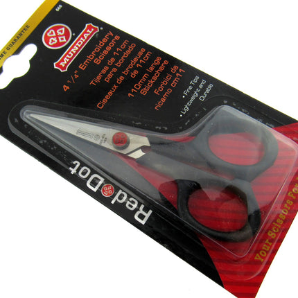 Mundial 4.25 Inch Embroidery Scissors "Red Dot"