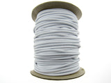 Thin Round Elastic in 5m Lengths Choice of Black or White 1mm / 2mm / 3mm Widths