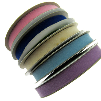 10mm May Arts Velvet Ribbon with Neat Edge - Limited Stocks - ThreadandTrimmings