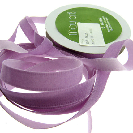 10mm May Arts Velvet Ribbon with Neat Edge - Limited Stocks - ThreadandTrimmings