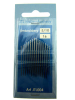 Embroidery Hand Sewing Needles - 16 Needles Per Pack - Big Eye - Thick Needle