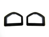 D Rings - Black Plastic Delrin D Rings - Size 25mm & 38mm - Packs of 10 & 100