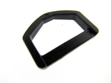 D Rings - Black Plastic Delrin D Rings - Size 25mm & 38mm - Packs of 10 & 100