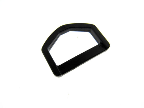 D Rings Black Plastic Delrin D Rings Size 25mm & 38mm Packs of 10 & 100 - ThreadandTrimmings