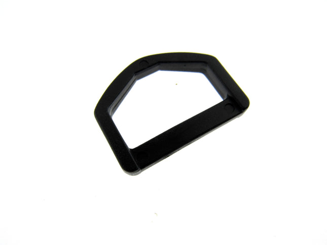 D Rings Black Plastic Delrin D Rings Size 25mm & 38mm Packs of 10 & 100 - ThreadandTrimmings