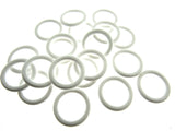 Plastic Curtain Rings - 21mm  (Internal Diameter = 16mm)