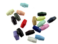 Baby Toggles Buttons Plastic- 18 x Assorted Sample Mix - 19mm CT1