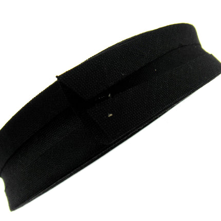 Budget Bias Binding - 25m Rolls Black or White - 16mm or 25mm Wide - 100% Cotton - ThreadandTrimmings