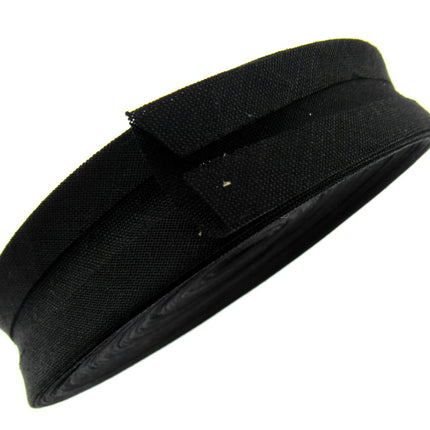 Budget Bias Binding - 25m Rolls Black or White - 16mm or 25mm Wide - 100% Cotton - ThreadandTrimmings