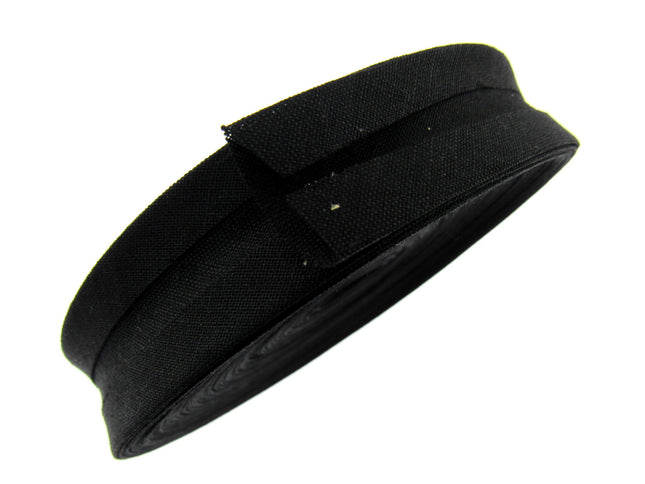 Budget Bias Binding - 25m Rolls Black or White - 16mm or 25mm Wide - 100% Cotton - ThreadandTrimmings