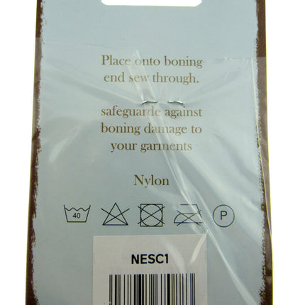 Metal Boning End Caps - 25 Pieces Per Pack - Size 10mm