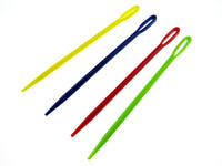 Plastic Yarn Darner Needles - 75mm Long - Large Eye - Yarn Darning Needles