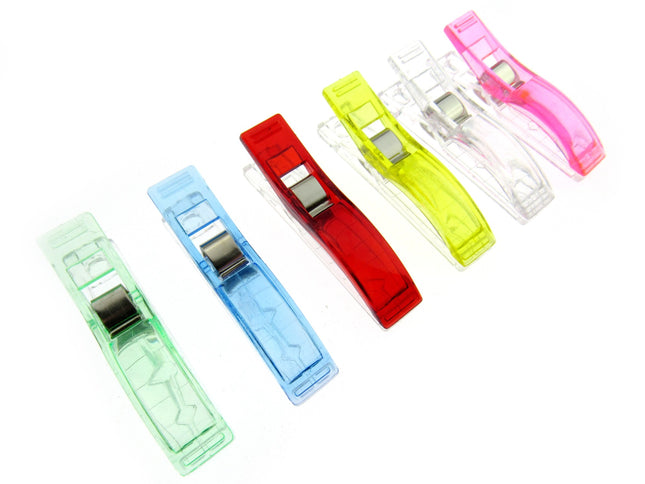 Extra Long Wonder Clips Must Have Multi Purpose Fabric Fasteners 12mm x 56mm - ThreadandTrimmings