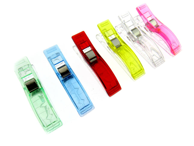 Extra Long Wonder Clips Must Have Multi Purpose Fabric Fasteners 12mm x 56mm - ThreadandTrimmings