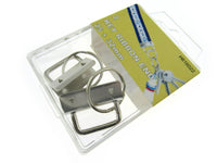 Key Fob Hardware - Split Ring - 2 Pcs - 25mm & 32mm - DIY Fabric Wrist Key Fob