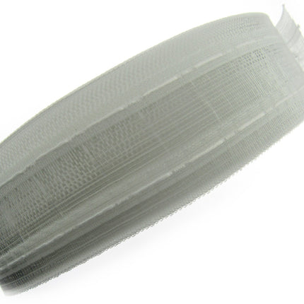 Net Curtain Pleat Tape Translucent Pencil Pleat 50mm 2 Inch Wide Voiles NT006 - ThreadandTrimmings