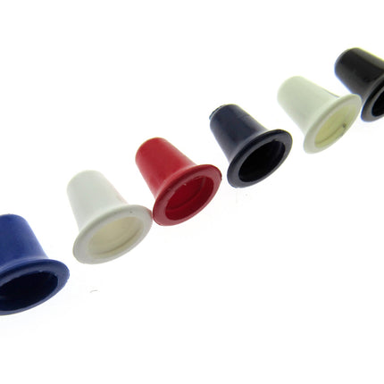 Anorak Cord Ends Bell Shaped Small 15mm 6 Colours For Cord String and Anoraks