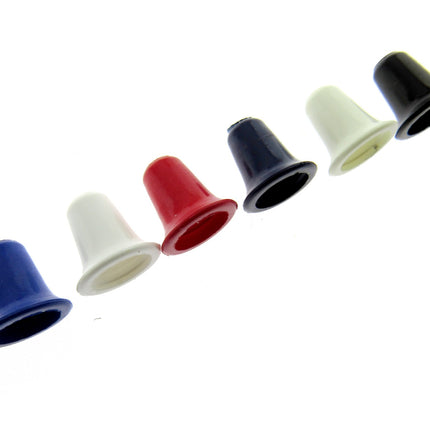 Anorak Cord Ends Bell Shaped Small 15mm 6 Colours For Cord String and Anoraks