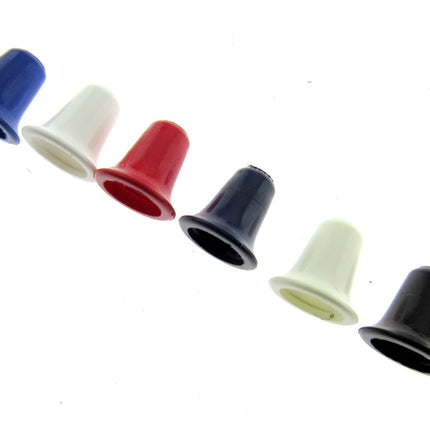 Anorak Cord Ends Bell Shaped Small 15mm 6 Colours For Cord String and Anoraks