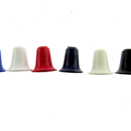 Anorak Cord Ends Bell Shaped Small 15mm 6 Colours For Cord String and Anoraks