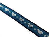 3m x Heart Ribbon -Berisfords 10mm Woven Braided Ribbon - Gorgeous & Mesmerizing