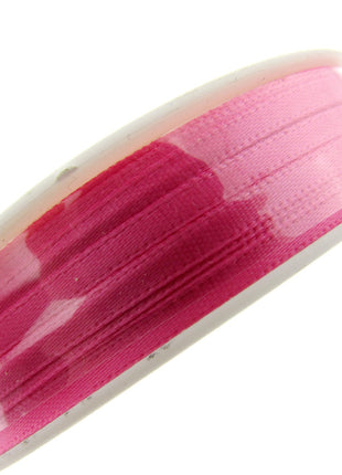 Thin Satin Ribbon 3mm Double Faced Satin Ribbon Woven Edge 50 Meter Roll - ThreadandTrimmings