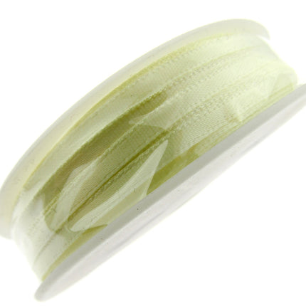Thin Satin Ribbon 3mm Double Faced Satin Ribbon Woven Edge 50 Meter Roll - ThreadandTrimmings