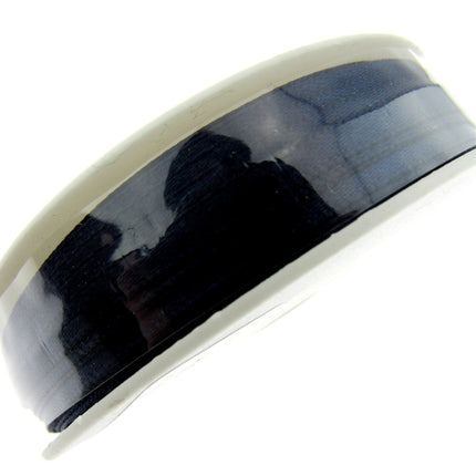 Thin Satin Ribbon 3mm Double Faced Satin Ribbon Woven Edge 50 Meter Roll - ThreadandTrimmings