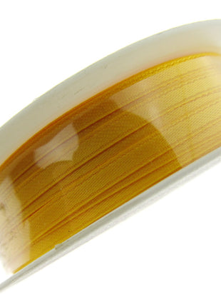 Thin Satin Ribbon 3mm Double Faced Satin Ribbon Woven Edge 50 Meter Roll - ThreadandTrimmings