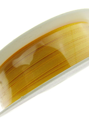 Thin Satin Ribbon 3mm Double Faced Satin Ribbon Woven Edge 50 Meter Roll - ThreadandTrimmings