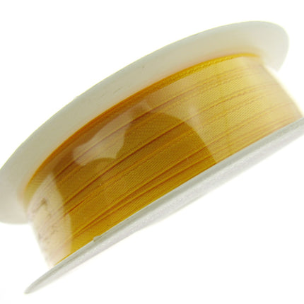 Thin Satin Ribbon 3mm Double Faced Satin Ribbon Woven Edge 50 Meter Roll - ThreadandTrimmings
