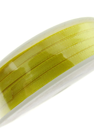 Thin Satin Ribbon 3mm Double Faced Satin Ribbon Woven Edge 50 Meter Roll - ThreadandTrimmings