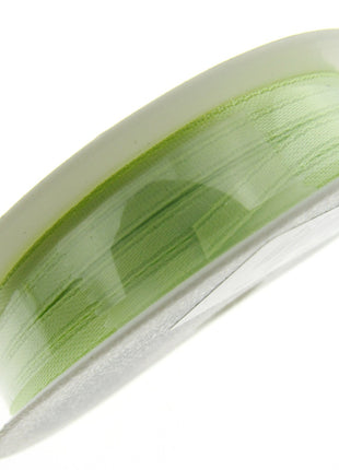 Thin Satin Ribbon 3mm Double Faced Satin Ribbon Woven Edge 50 Meter Roll - ThreadandTrimmings