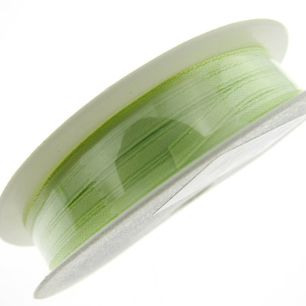 Thin Satin Ribbon 3mm Double Faced Satin Ribbon Woven Edge 50 Meter Roll - ThreadandTrimmings