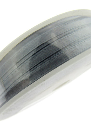 Thin Satin Ribbon 3mm Double Faced Satin Ribbon Woven Edge 50 Meter Roll - ThreadandTrimmings