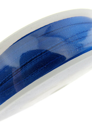 Thin Satin Ribbon 3mm Double Faced Satin Ribbon Woven Edge 50 Meter Roll - ThreadandTrimmings