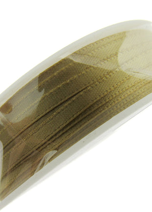 Thin Satin Ribbon 3mm Double Faced Satin Ribbon Woven Edge 50 Meter Roll - ThreadandTrimmings