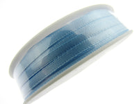 Thin Satin Ribbon - 3mm - Double Faced Satin Ribbon Woven Edge - 50 Meter Roll