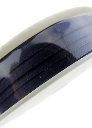 Thin Satin Ribbon 3mm Double Faced Satin Ribbon Woven Edge 50 Meter Roll - ThreadandTrimmings