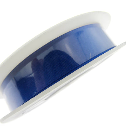 Satin Ribbon Single Sided Woven Edge - 15mm - 20 Meter Roll - ThreadandTrimmings