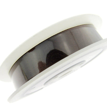 Satin Ribbon Single Sided Woven Edge - 15mm - 20 Meter Roll - ThreadandTrimmings