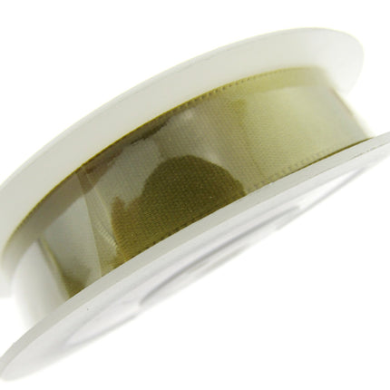 Satin Ribbon Single Sided Woven Edge - 15mm - 20 Meter Roll - ThreadandTrimmings
