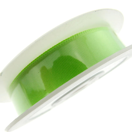 Satin Ribbon Single Sided Woven Edge - 15mm - 20 Meter Roll - ThreadandTrimmings