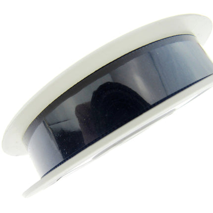 Satin Ribbon Single Sided Woven Edge - 15mm - 20 Meter Roll - ThreadandTrimmings