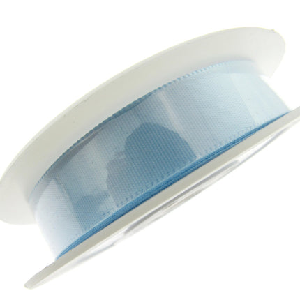 Satin Ribbon Single Sided Woven Edge - 15mm - 20 Meter Roll - ThreadandTrimmings