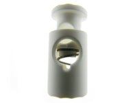 Medium Postbox Cord Locks - Metal Spring - Black or White - 25mm x 13mm - (CE60)