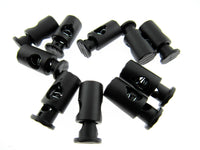 Medium Postbox Cord Locks - Metal Spring - Black or White - 25mm x 13mm - (CE60)