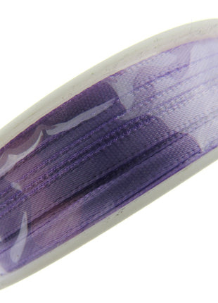 Thin Satin Ribbon 3mm Double Faced Satin Ribbon Woven Edge 50 Meter Roll - ThreadandTrimmings