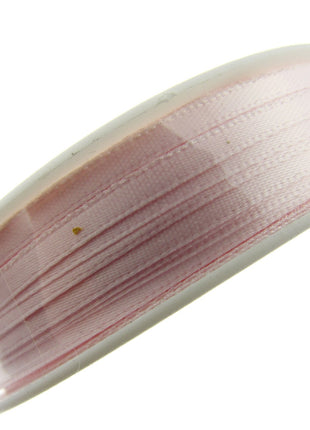 Thin Satin Ribbon 3mm Double Faced Satin Ribbon Woven Edge 50 Meter Roll - ThreadandTrimmings