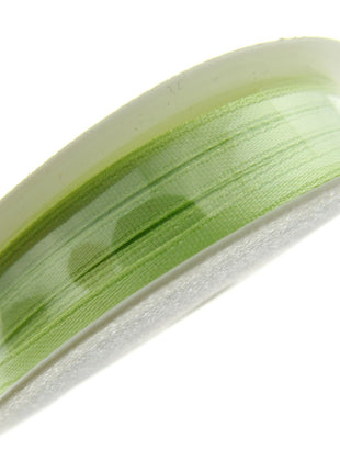 Thin Satin Ribbon 3mm Double Faced Satin Ribbon Woven Edge 50 Meter Roll - ThreadandTrimmings